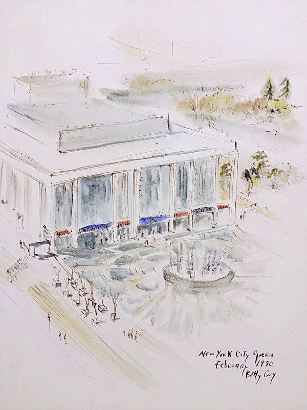 New York City Opera by Betty Guy