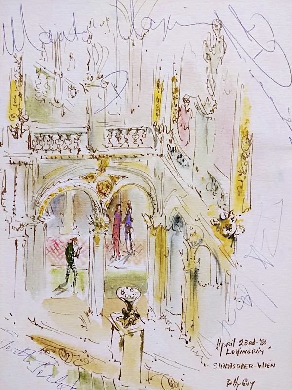 Lohingrin Staatsoper - Wien by Betty Guy