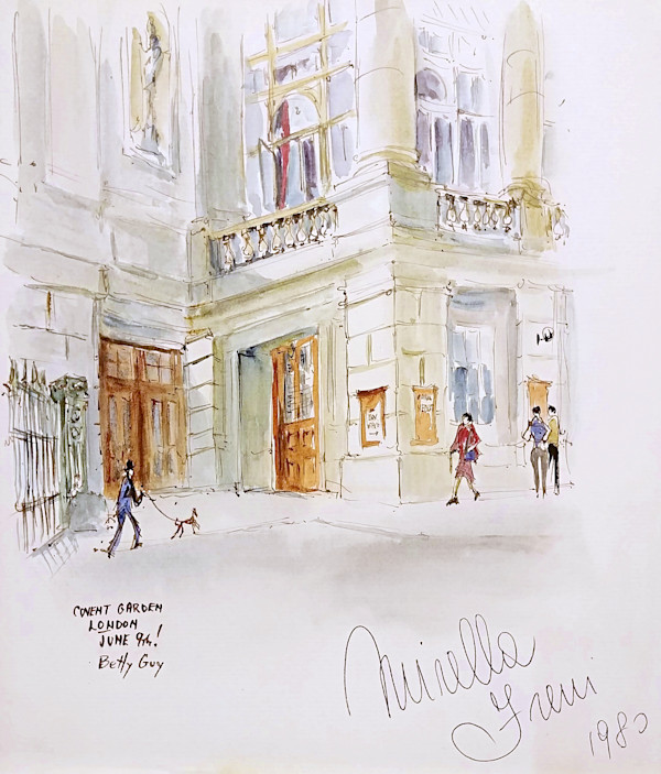 Covent Garden London by Betty Guy