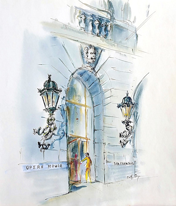 Opera House San Francisco by Betty Guy