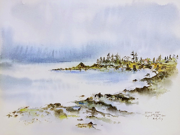Depoe Bay Oregon by Betty Guy