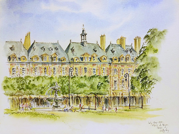 Place de Voges by Betty Guy