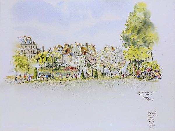 The Gardens of Notre Dame by Betty Guy