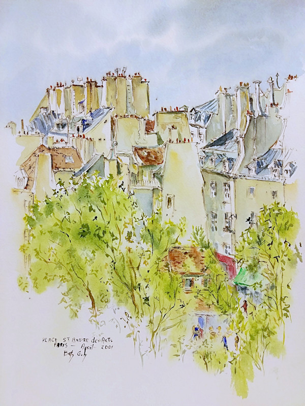 Place St Andre de Arts by Betty Guy