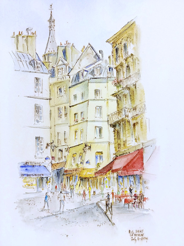 Rue Saint Severin by Betty Guy