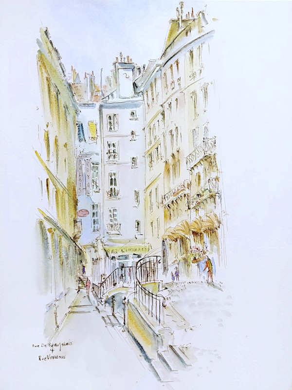 Rue De Beaujolais 4 Rue Vivienne by Betty Guy