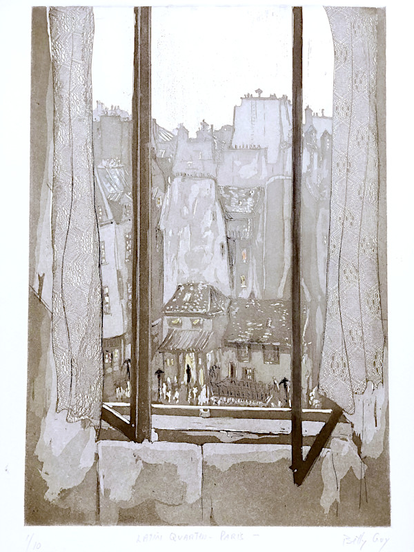 Latin Quarter - Paris by Betty Guy