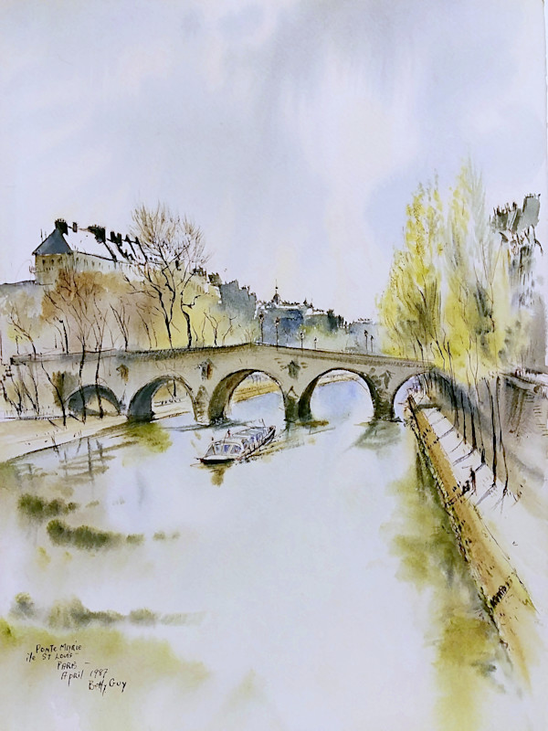 Ponte Marie ile St Louis by Betty Guy