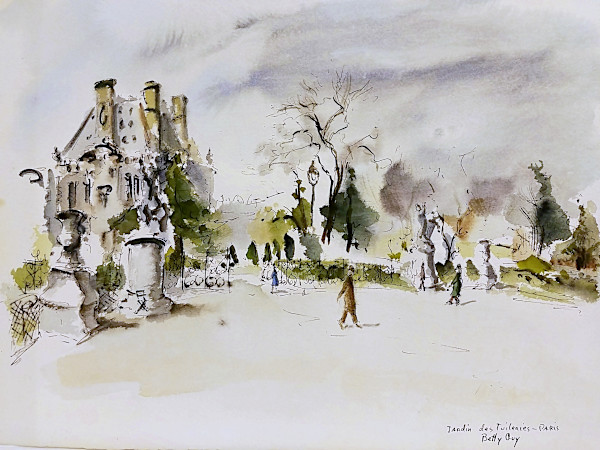 Jardin des Tuileries - Paris by Betty Guy