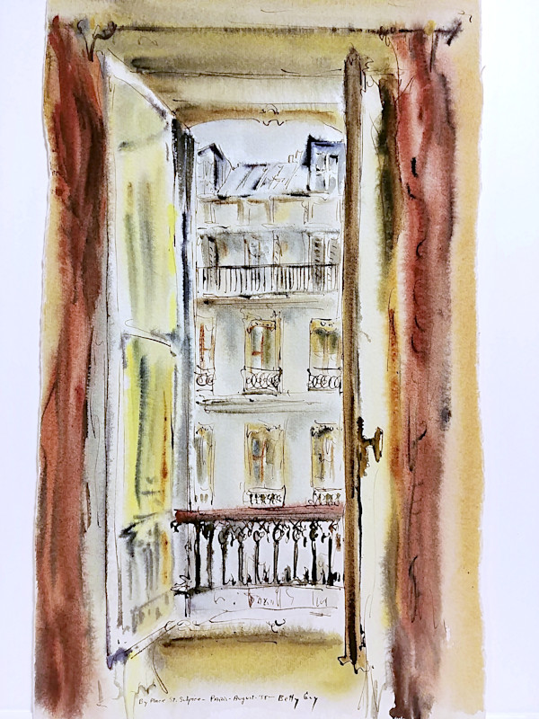By Place St Sulpice - Paris by Betty Guy