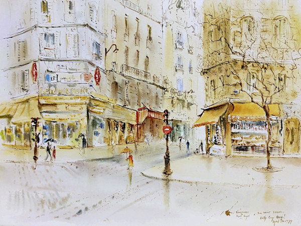 Boulevard de Port Royal & Rue Saint Jaques by Betty Guy