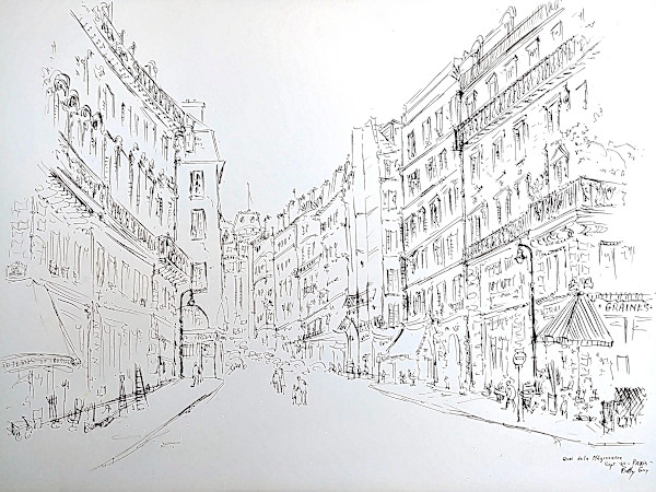 Quai de la Megisserie Paris by Betty Guy
