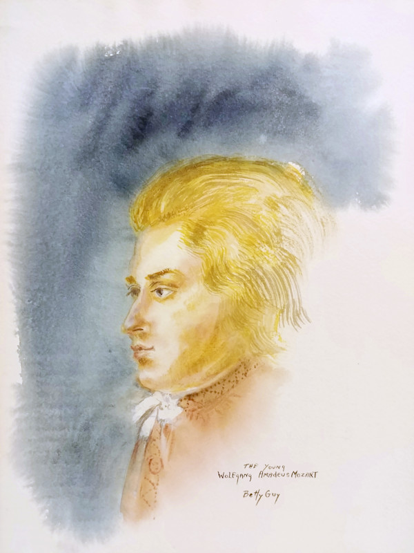 The Young Wolfgang Amadeus Mozart by Betty Guy