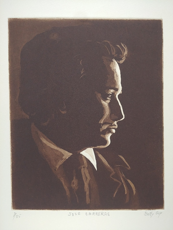 Jose Carreras by Betty Guy