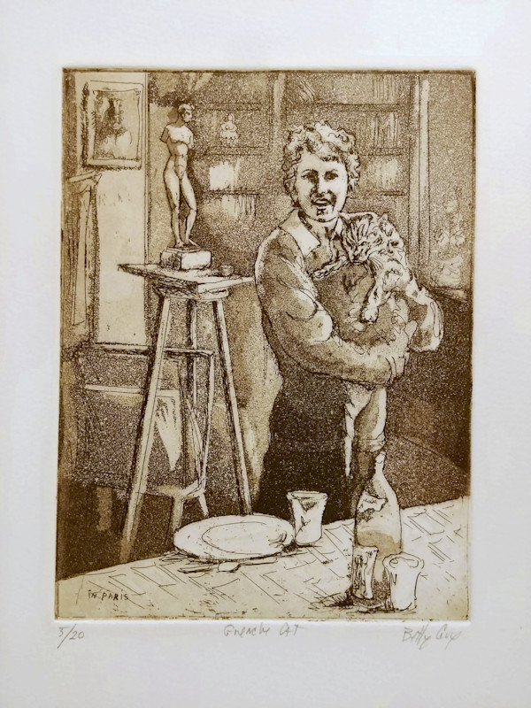French Cat by Betty Guy