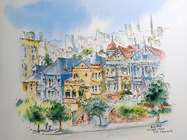 Steiner Street San Francisco by Betty Guy