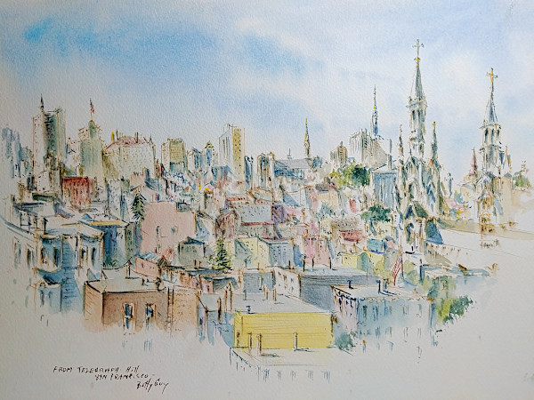 From Telegraph Hill San Francisco by Betty Guy