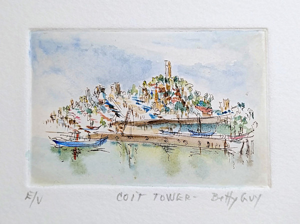 Coit Tower by Betty Guy, Image 1.