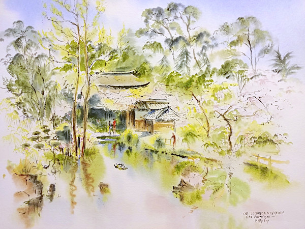 Japanese Tea Garden San Francisco by Betty Guy