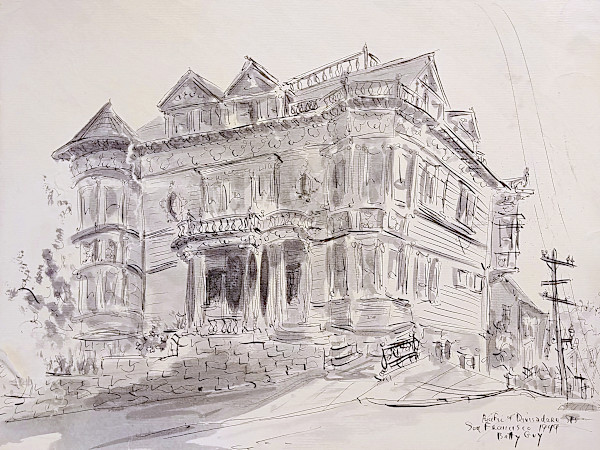 Pacific & Divisadaro San Francisco by Betty Guy