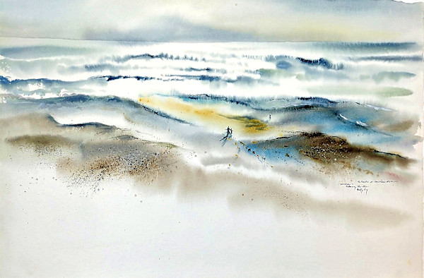 The Pacific at San Francisco Saturday by Betty Guy, Image 1.