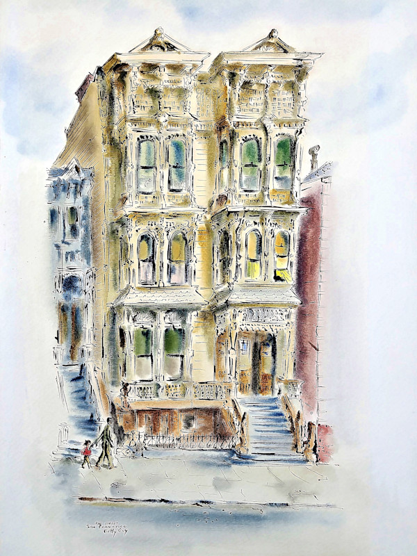 Pine Street San Francisco by Betty Guy