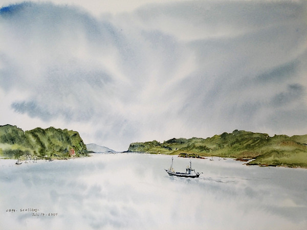 Oban - Scotland by Betty Guy
