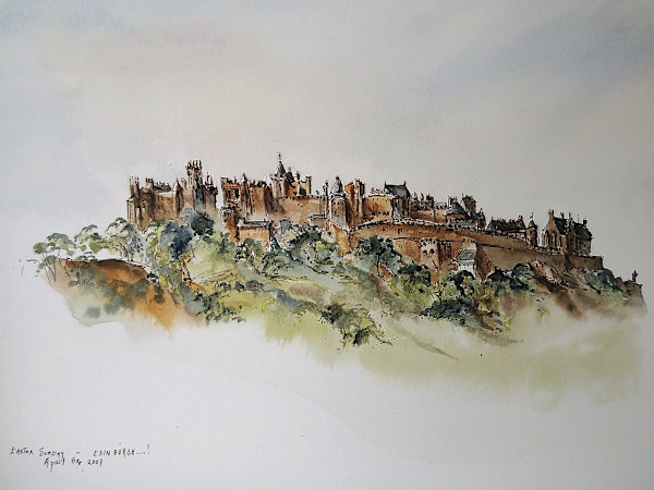 Easter Sunday - Edinburgh! by Betty Guy