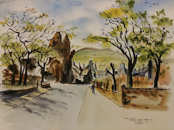 Palace Street - Kirkwall - Orkney by Betty Guy