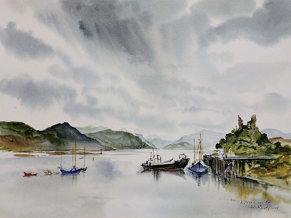 Kyleakin on Skye by Betty Guy