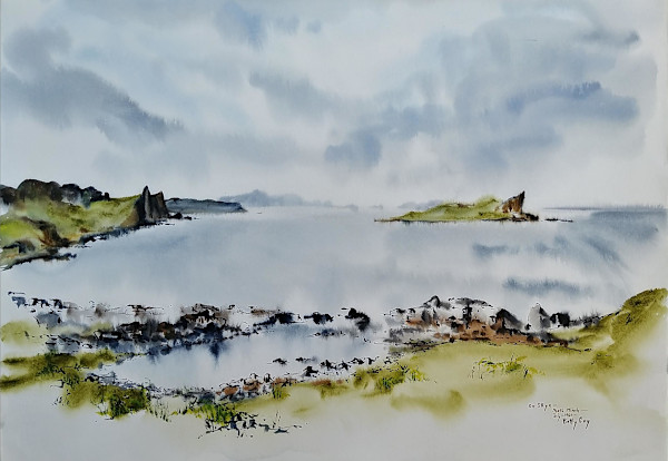 On Skye North Minch by Betty Guy