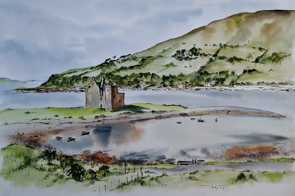 Lochranza - Isle of Arran by Betty Guy