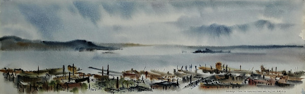 Edinburgh - Firth of Forth From Colton Hill by Betty Guy