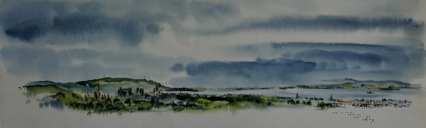 Firth of Forth Edinburgh by Betty Guy