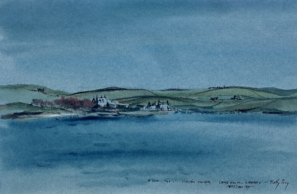 From The Italian Chapel Lambholm - Orkney by Betty Guy