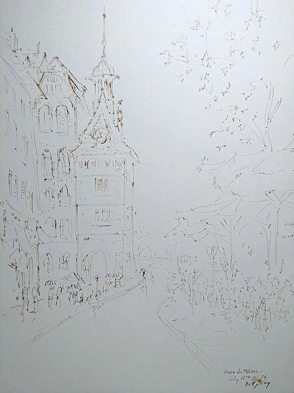 Place du Molard by Betty Guy
