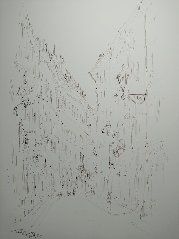 Grand Rue Geneva by Betty Guy