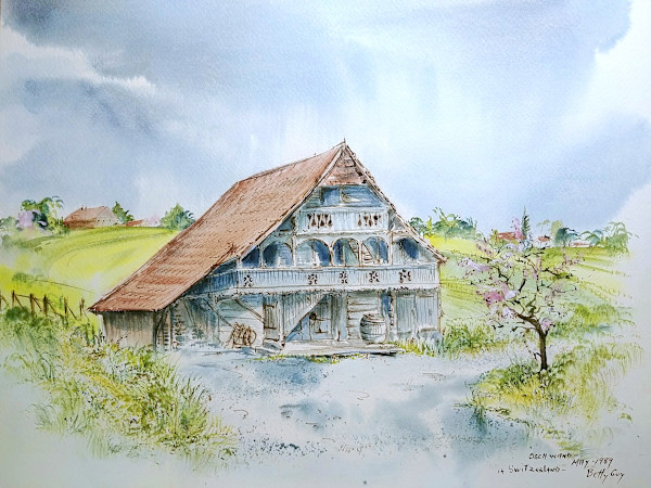 Oschwandin Switzerland by Betty Guy
