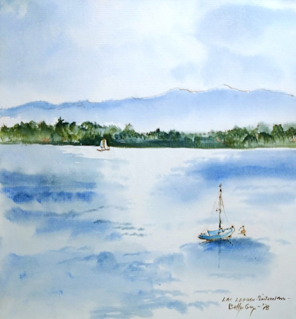 Lac Lehman - Switzerland by Betty Guy