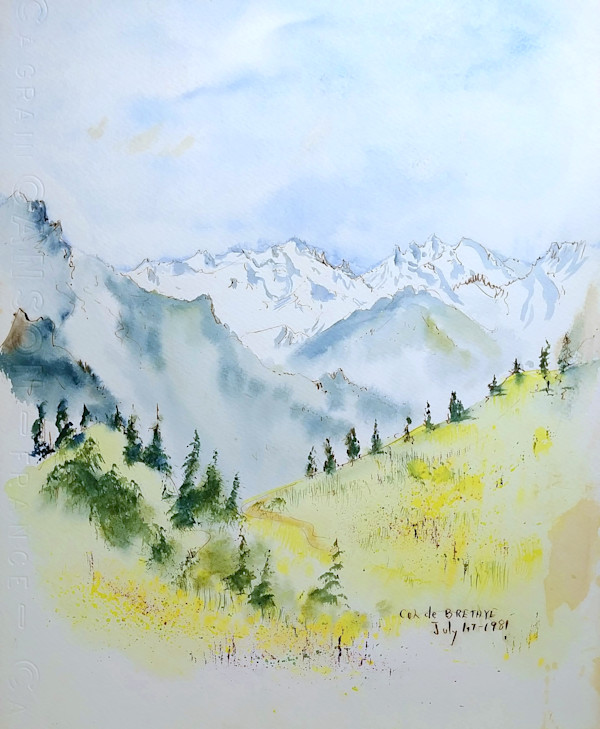 Col de Bretaye by Betty Guy