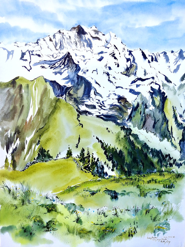Jung Frau Schunige Platte by Betty Guy