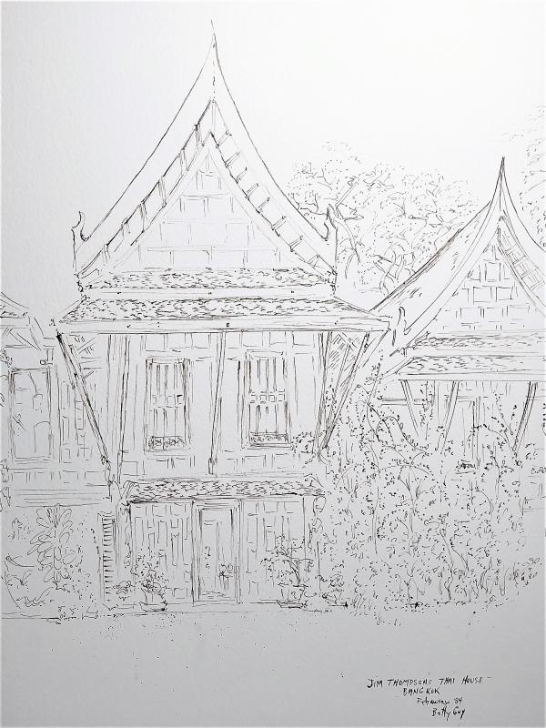 Jim Thompson's Thai House Bangkok by Betty Guy