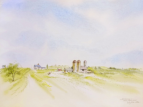 In Wisconsin - Near Menomone by Betty Guy