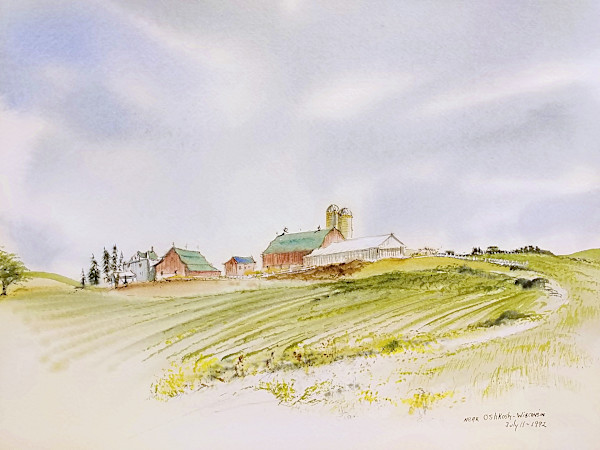 Near Oshkosh - Wisconsin by Betty Guy