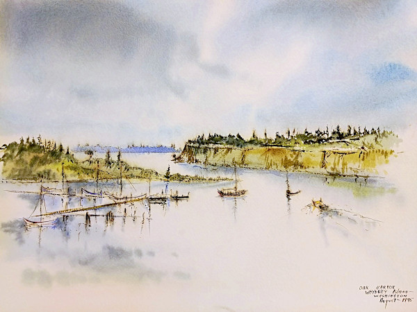 Oak Harbor Whidbey Island by Betty Guy