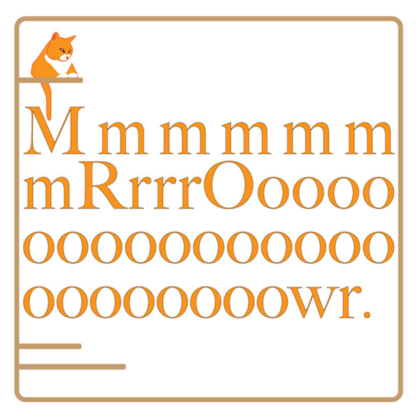 Meow Series No. 1 by Wren Woodward Sarrow