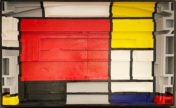 Mondrian TV by Wren Sarrow