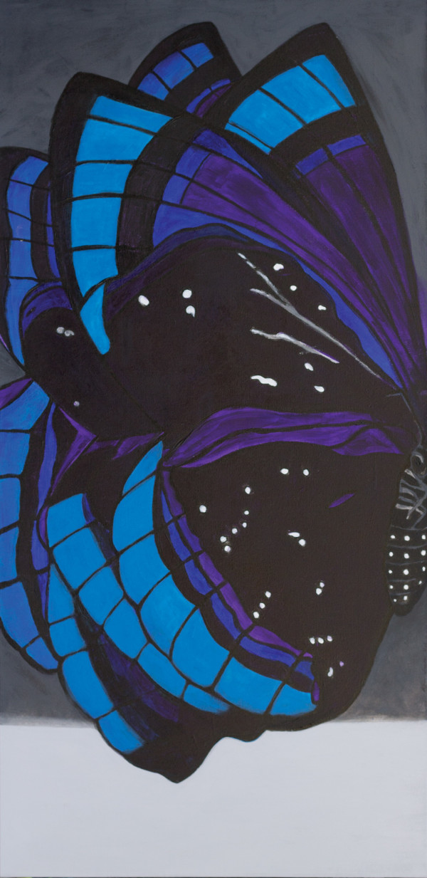 Blue Butterflies by Wren Sarrow