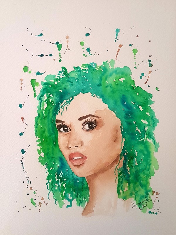 Fierce Girl by Haggith van Hees