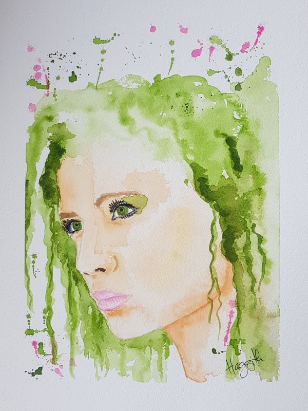 Fierce Girl by Haggith van Hees